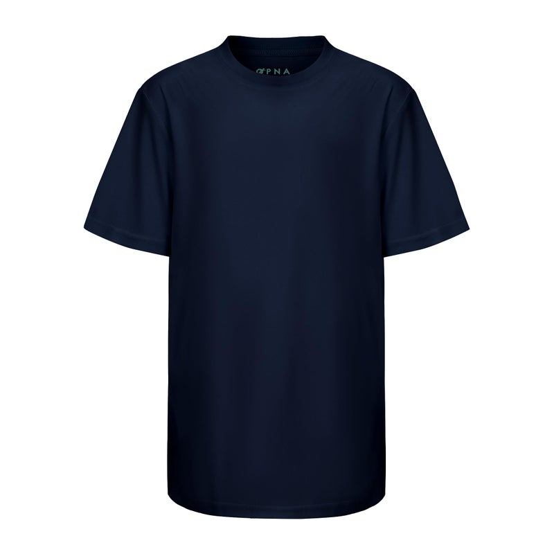 Opna Youth Boys Dri Fit Athletic T Shirts for Boys & Girls Sports Undershirt â€“ Youth & Teen Sizes Navy-XL - Image 2